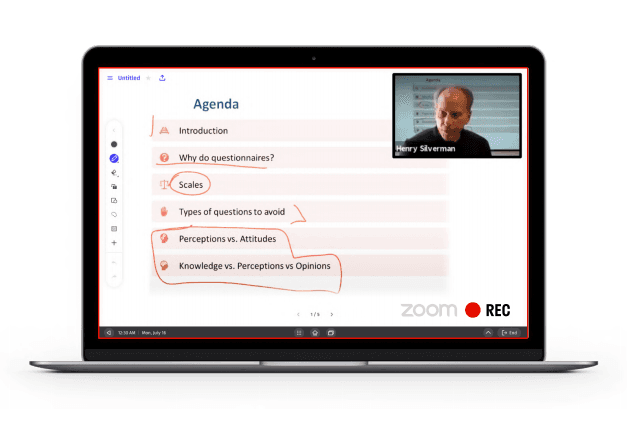 Asynchronous learning works well with recorded video and whiteboard sessions.