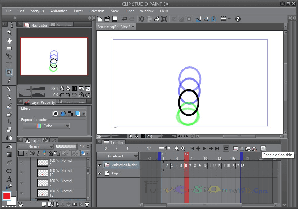 a screenshot of Clip Studio Paint