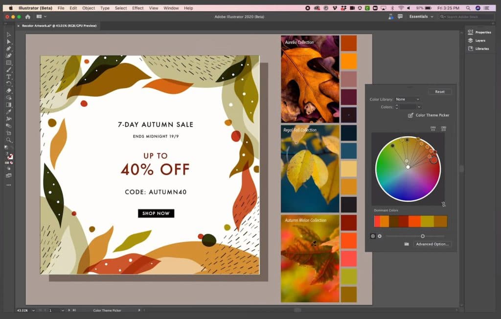 a screenshot of Adobe Illustrator