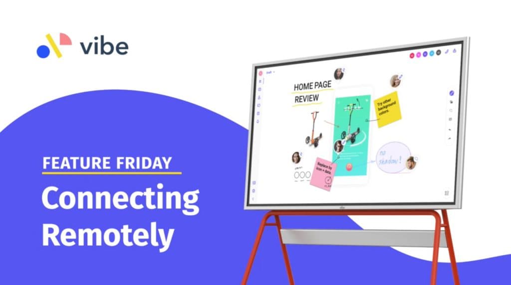 Vibe smart board for connecting