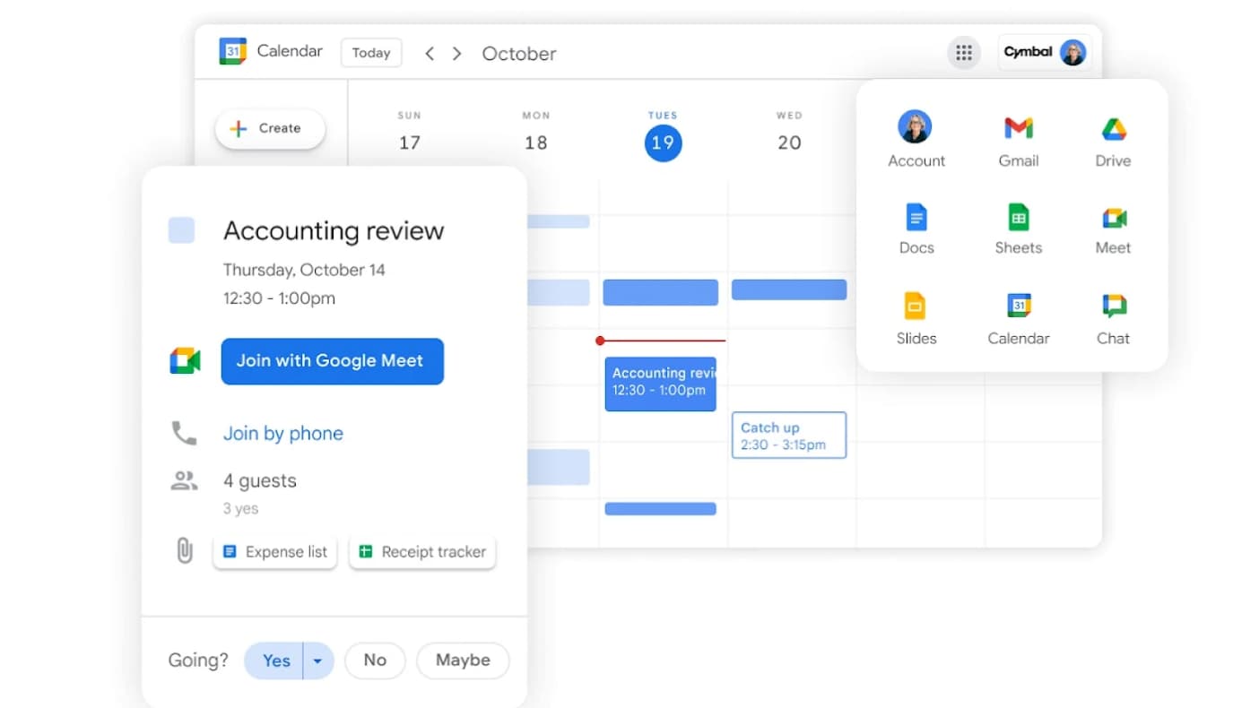 Google Workspace interface.