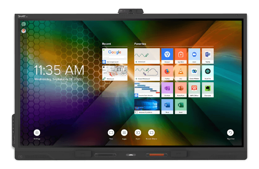 Image of SMART Boards.