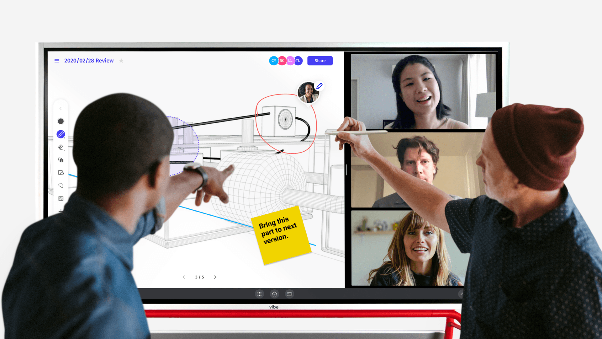 meeting with video conferencing