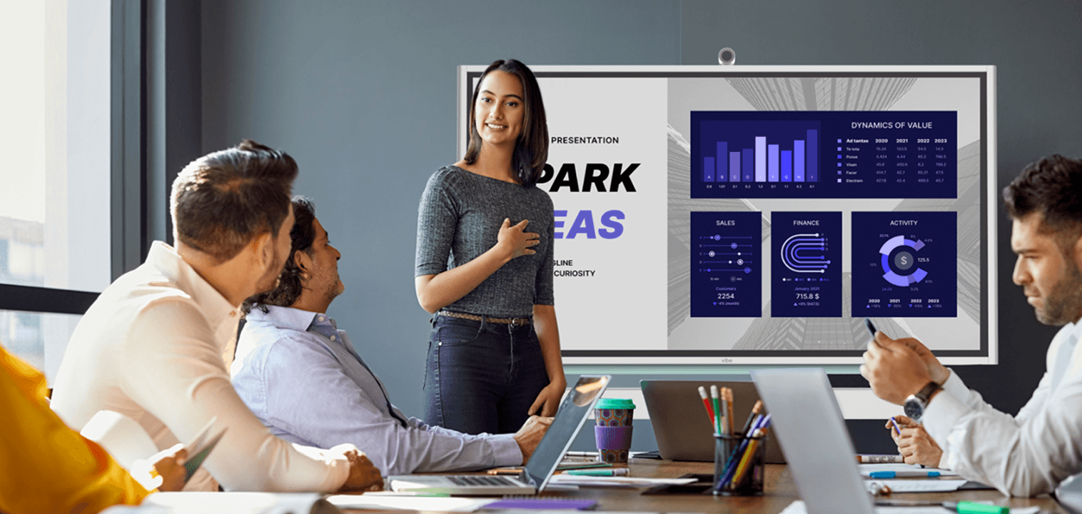 Utilizing a Vibe Board enhances the clarity and intuitiveness of information presentation.