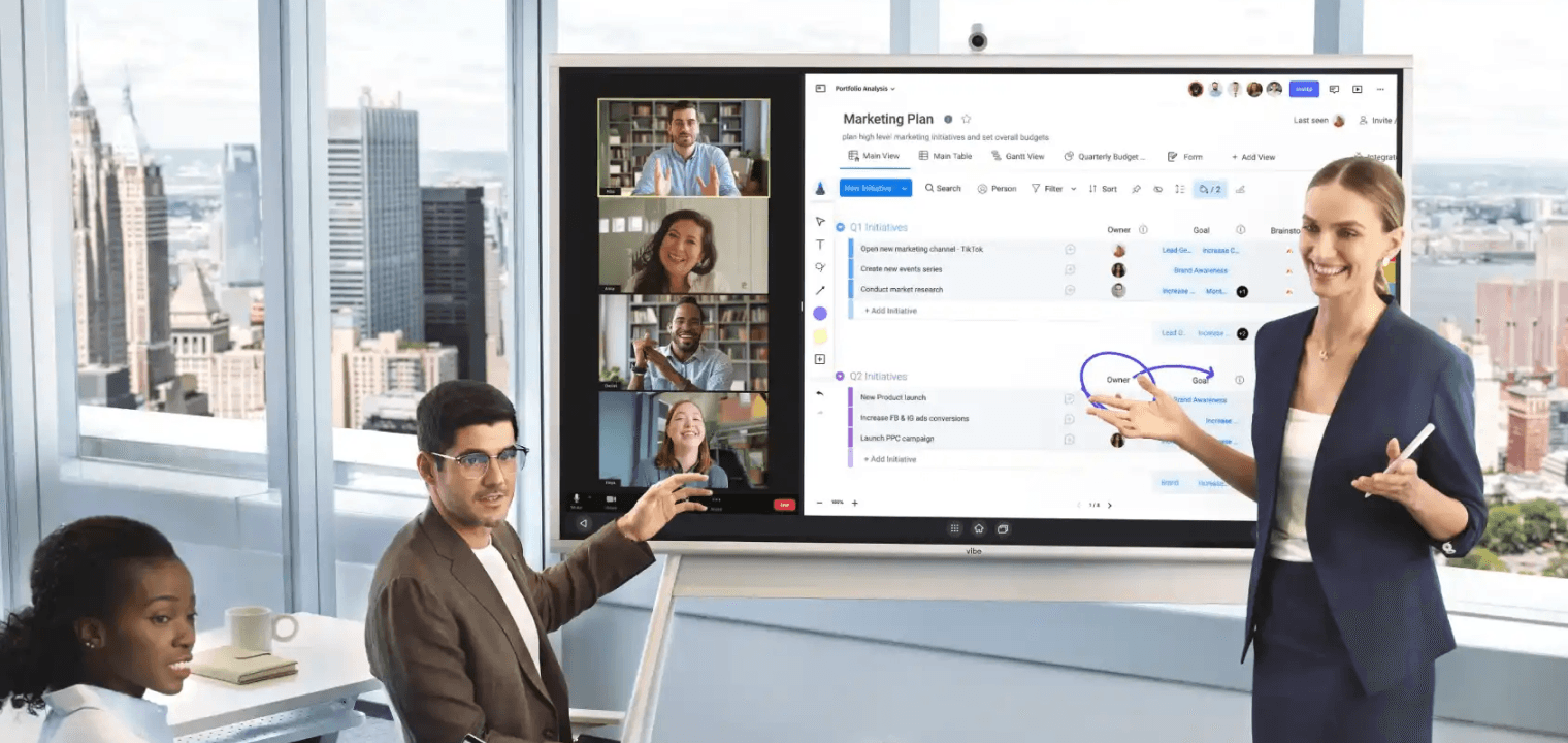 teams-using-vibe-board-as-all-in-one-meeting-solution
