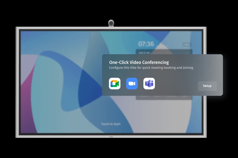 Easy one-click meetings