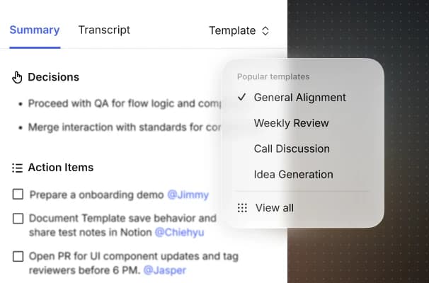 Customizable AI summaries