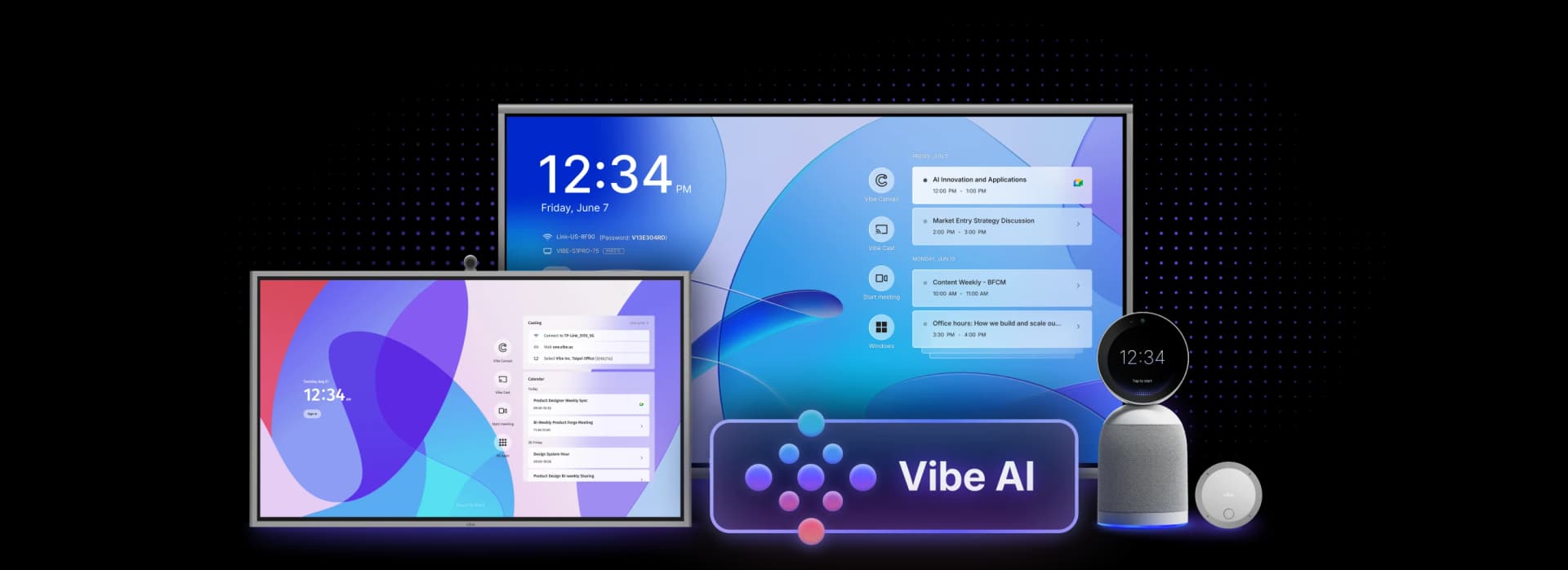 Vibe device overlay