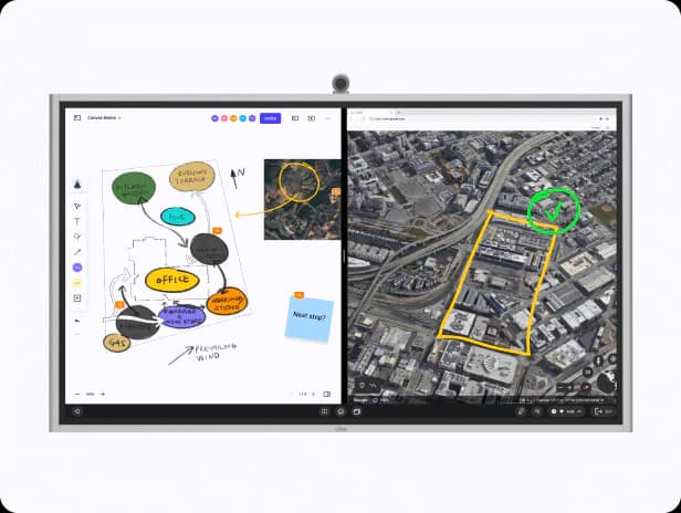 Screencasting to Vibe board