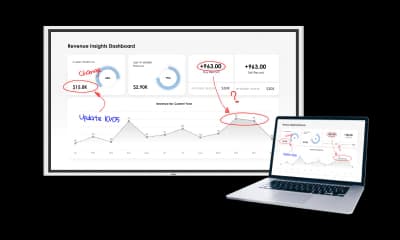 Screencasting to Vibe board