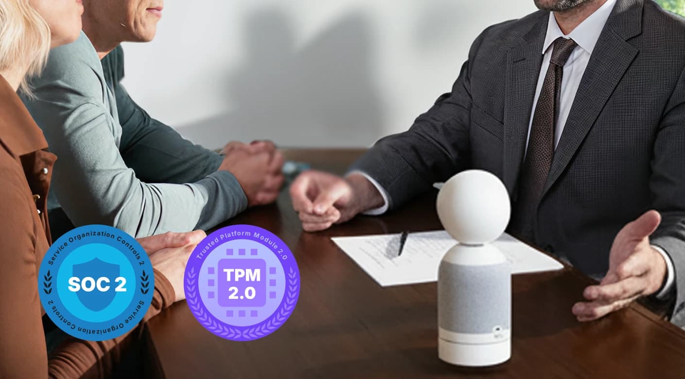 Your meetings stay yours