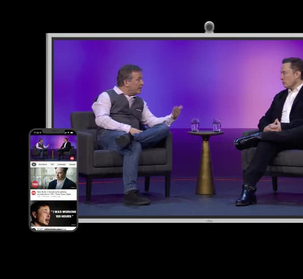 <span class="gradient bold">Airplay</span> anything from any device