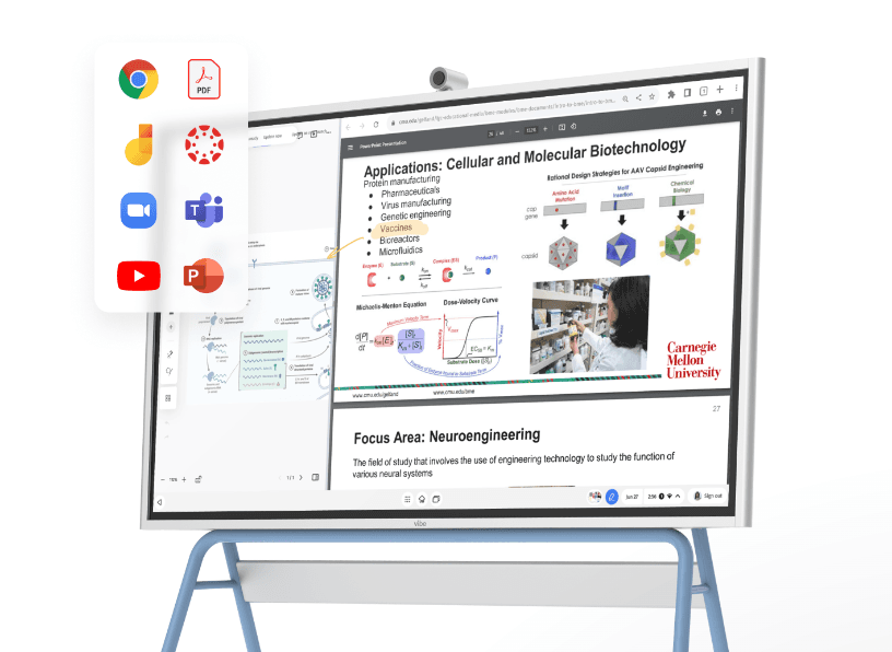 Vibe higher education solution transforming classroom teaching and learning