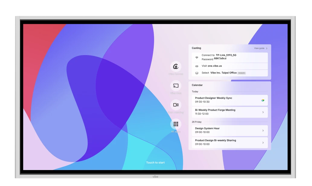 Vibe Board classroom-ready system