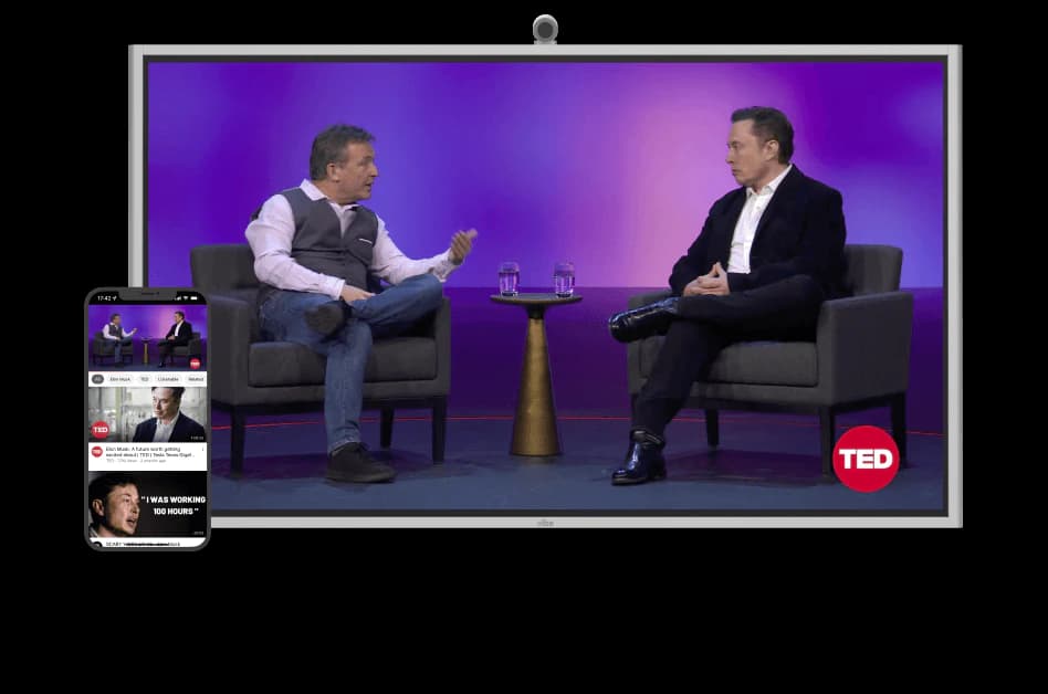 <span class="gradient bold">Airplay</span> anything from any device