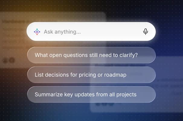 Cross-session Ask AI