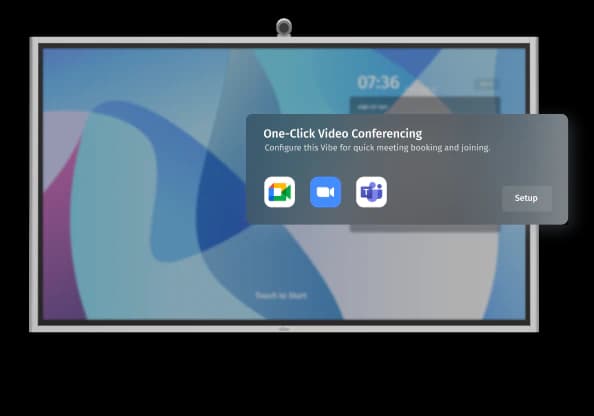 Easy one-click meetings