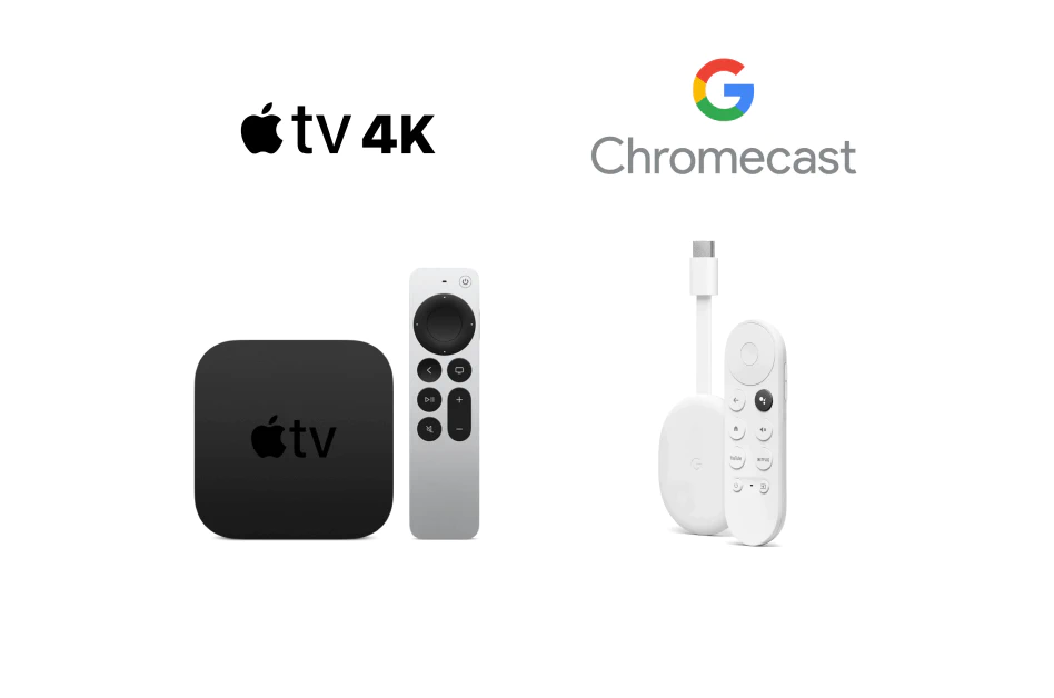 <span class="gradient bold">Connect</span> to Apple TV, ChromeCast, and more