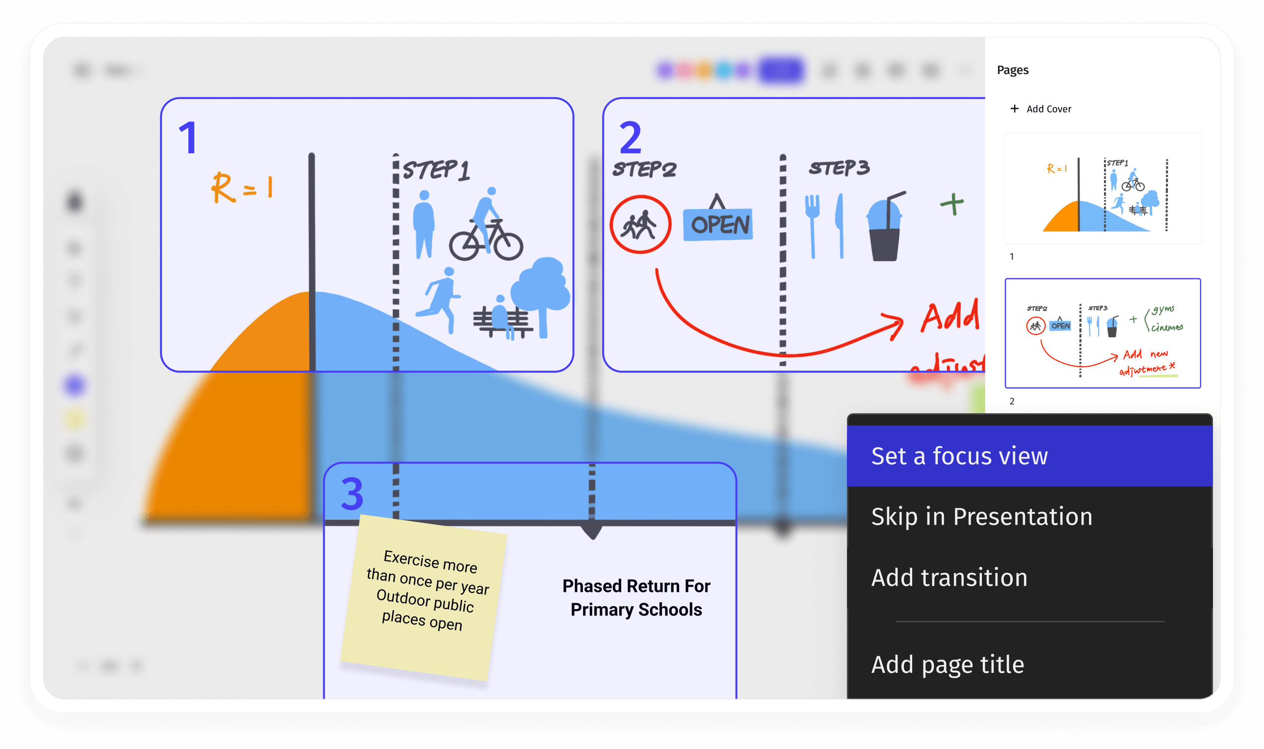Presentation View feature