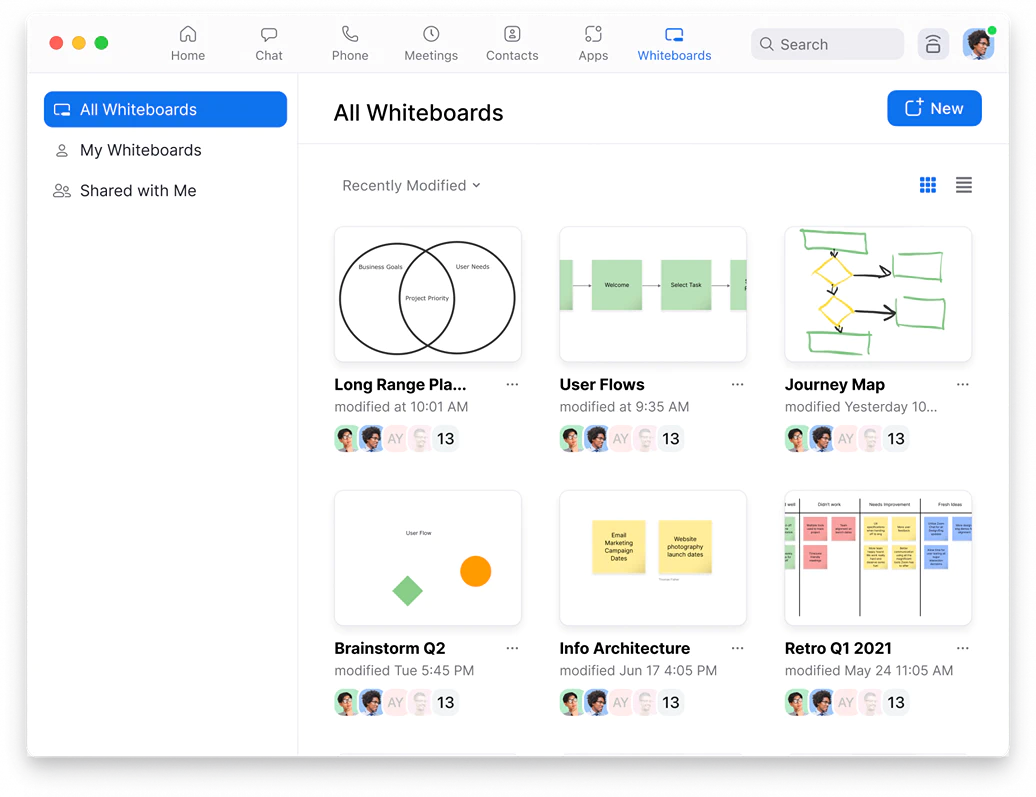 Whiteboard share shop screen