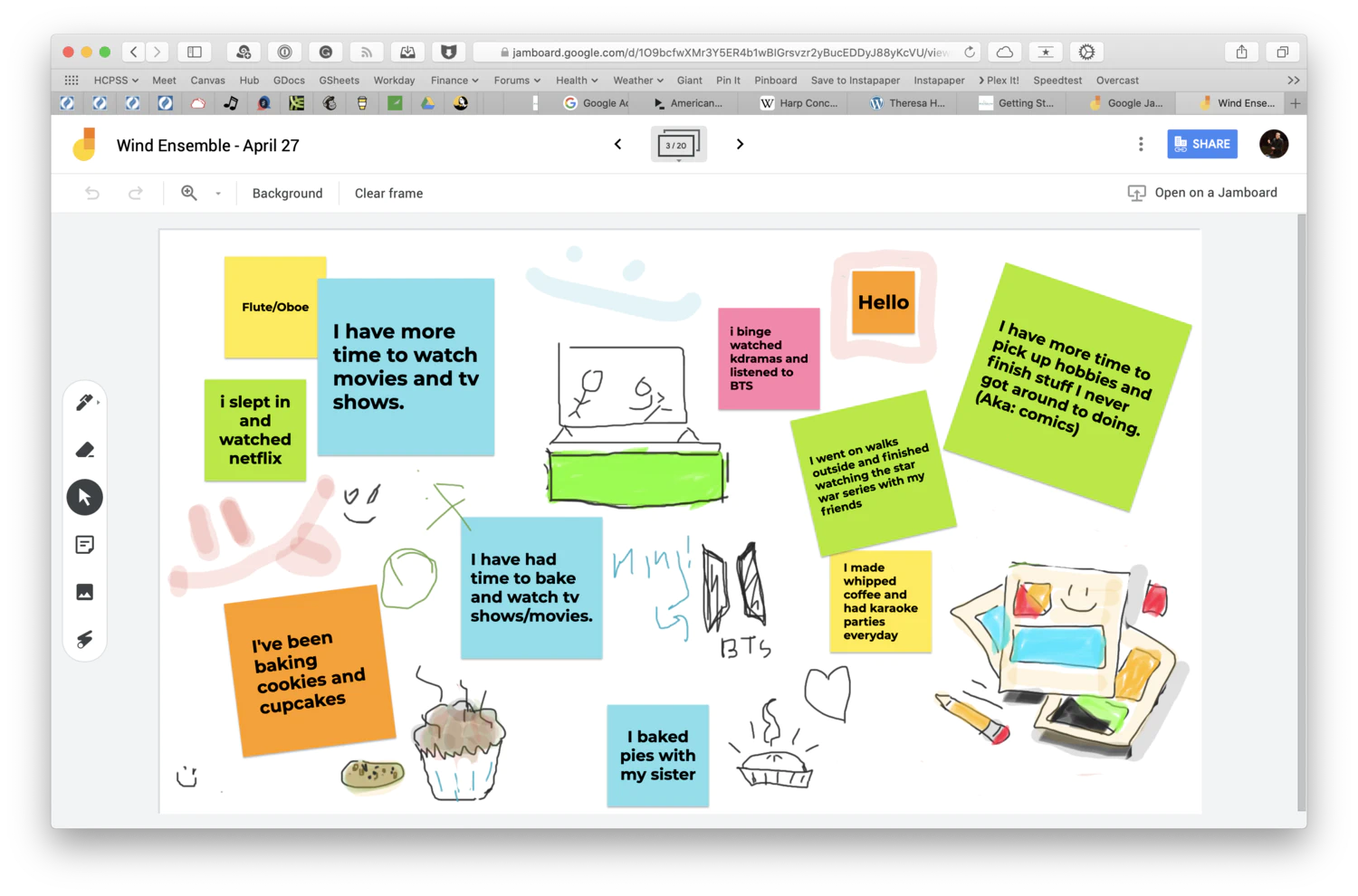 Google deals whiteboard online