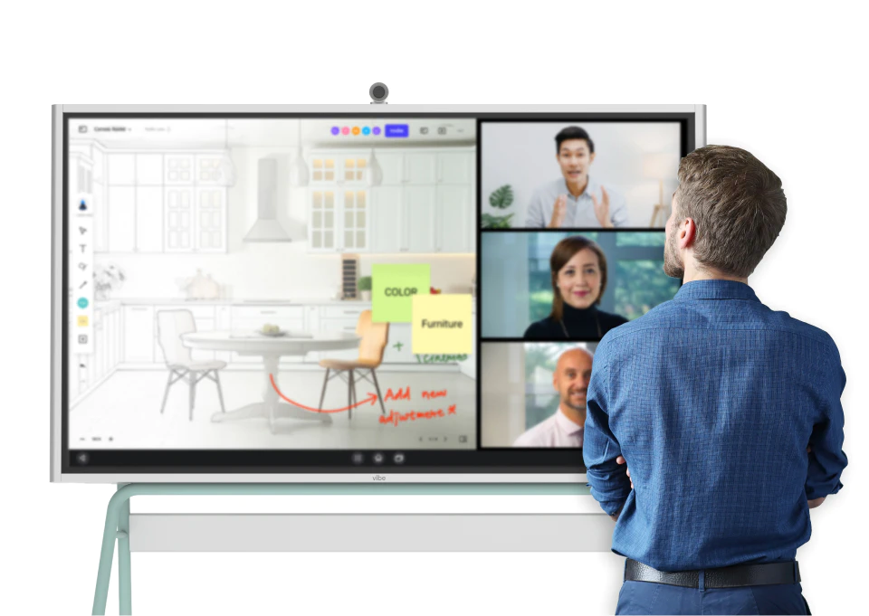 Smart TV vs. Smart Whiteboards Vibe