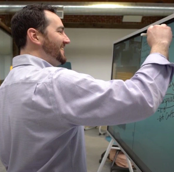 vibe smart whiteboard trusted by customer-mobile