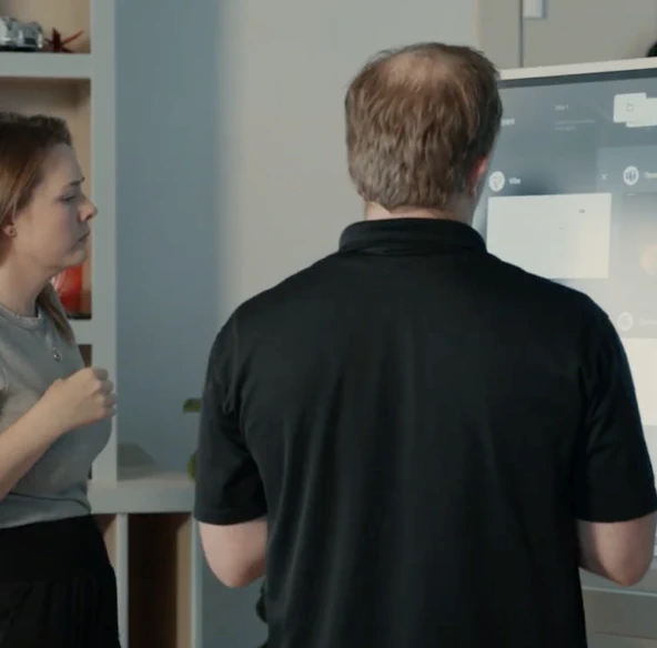 vibe whiteboard used in 730 Eddy Studios